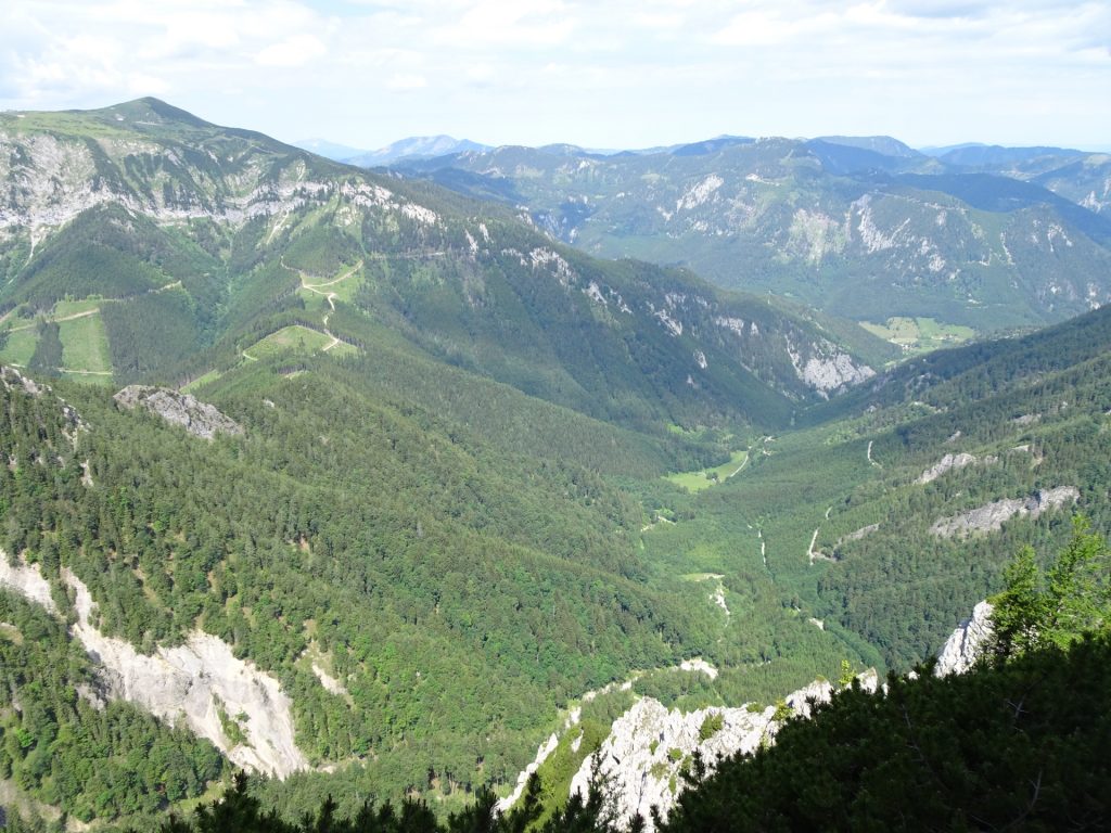 View from the last part of Wildfährte