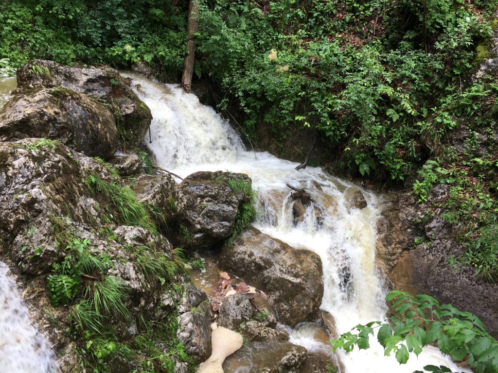 One of the many waterfalls of "Mixnitzbach"