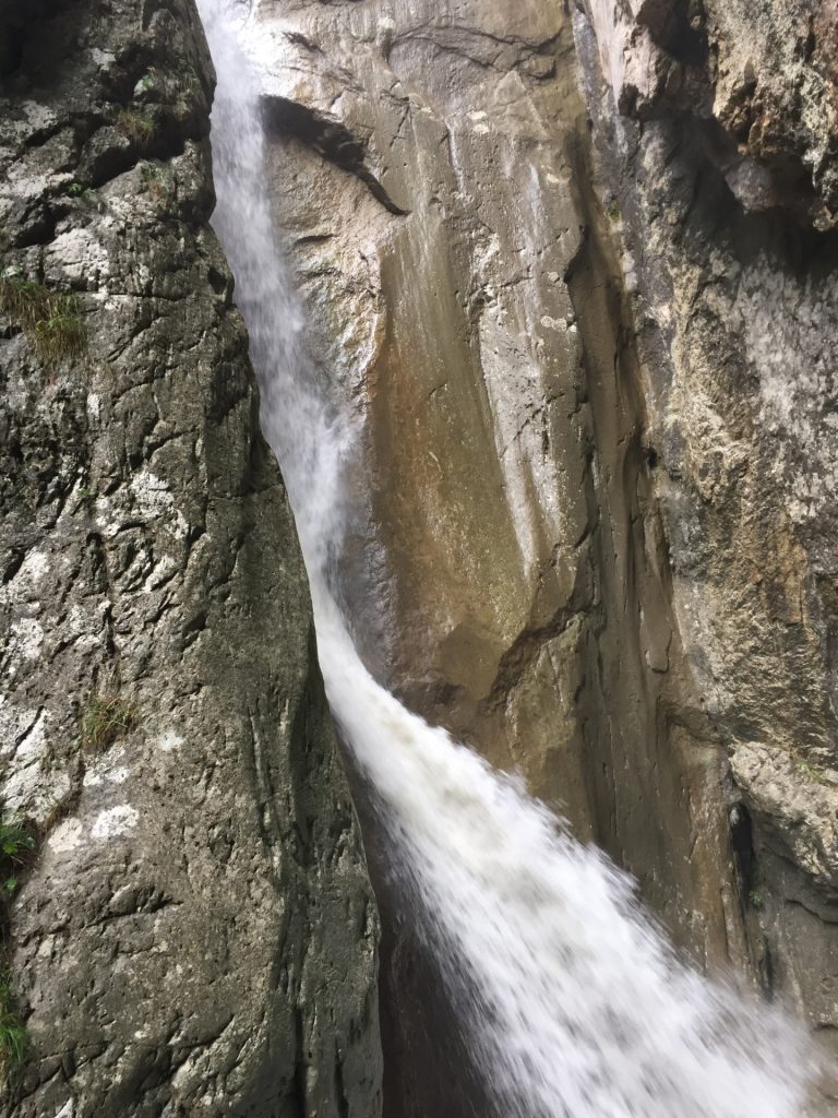 The impressive big waterfall