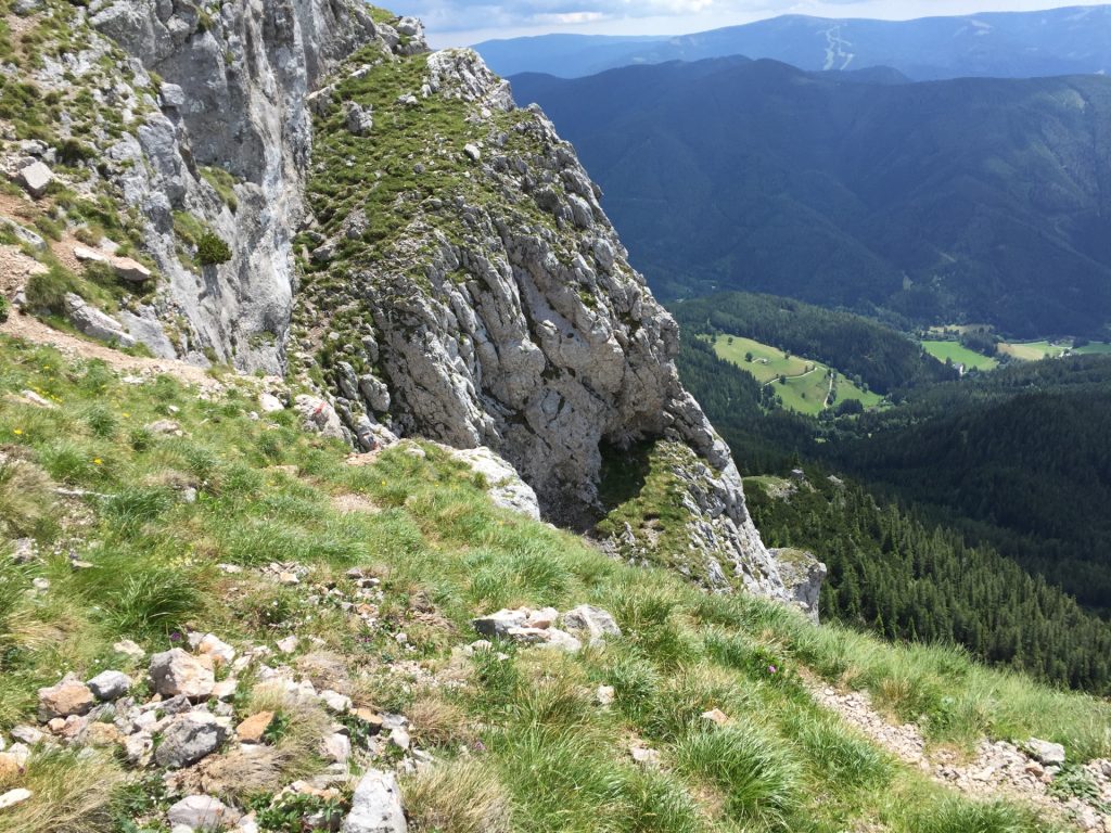 Upper part of "Fuchslochsteig"