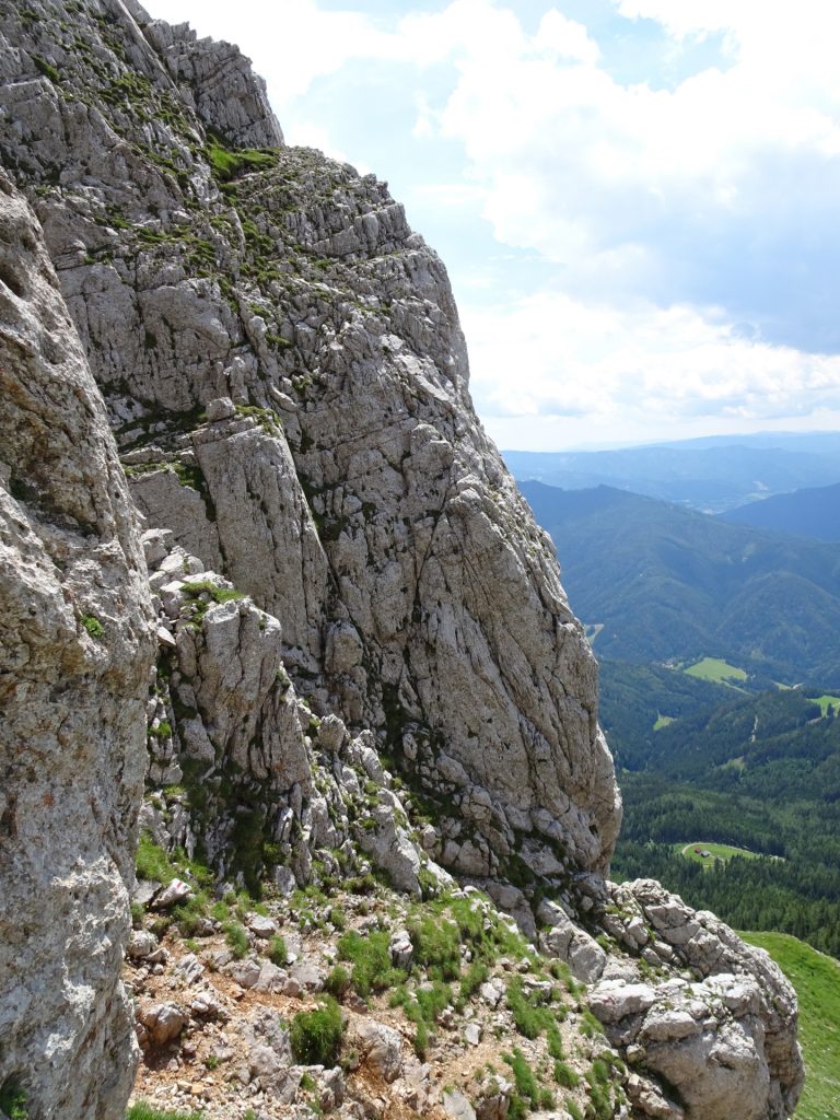 Upper part of "Fuchslochsteig"