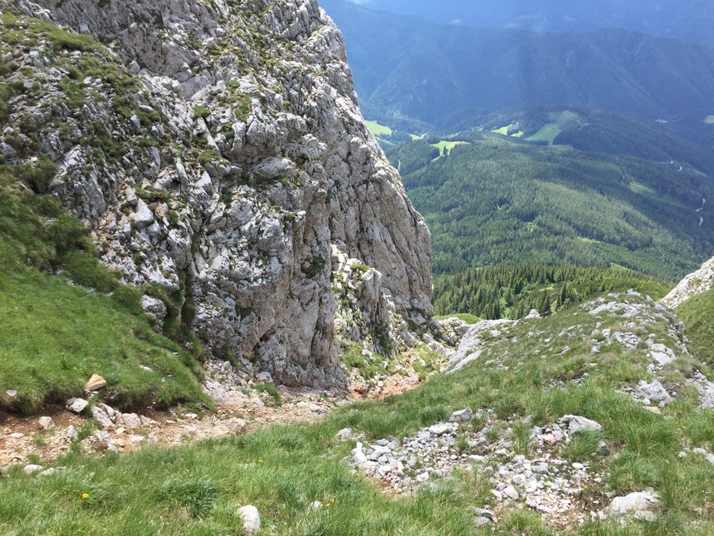 View back to "Fuchslochsteig"