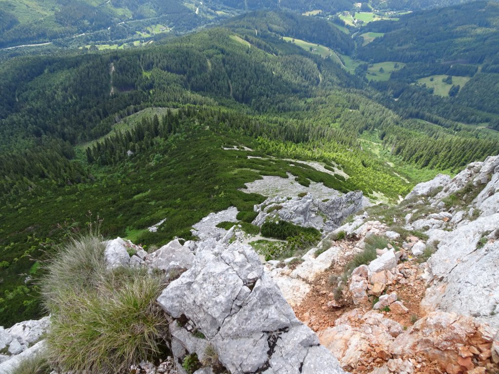 Exposed part at "Gretchensteig"