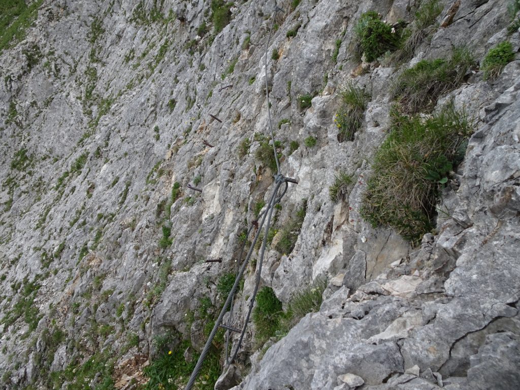 Steep part at "Bismarcksteig"