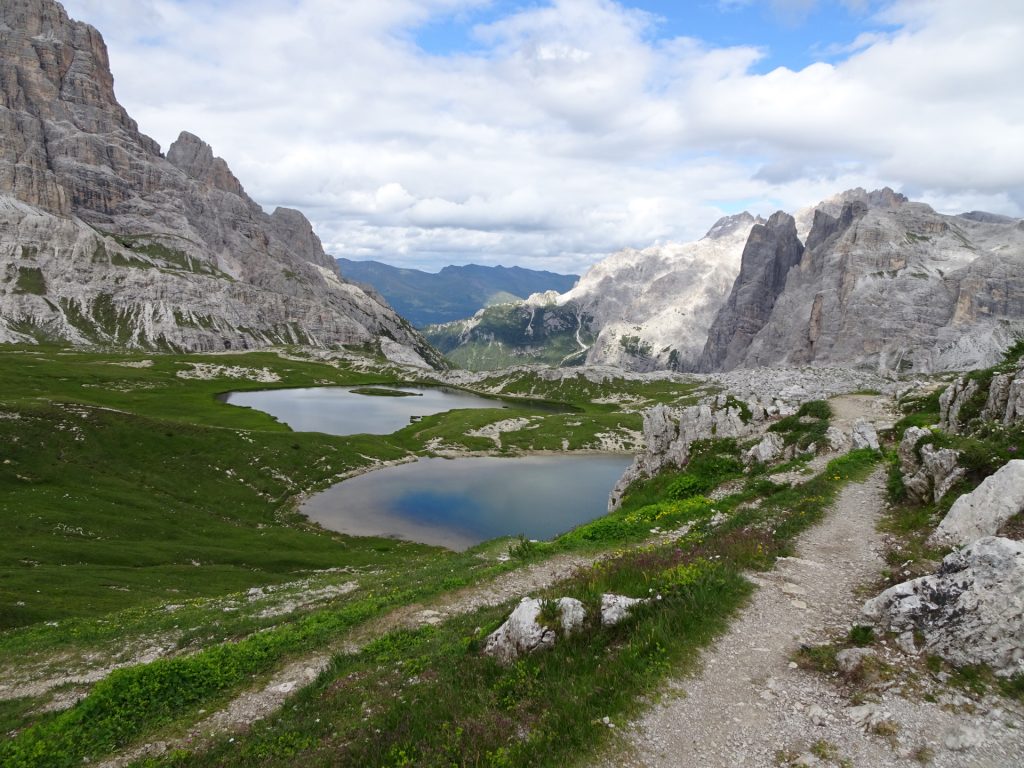 View from the "tre cime hut"