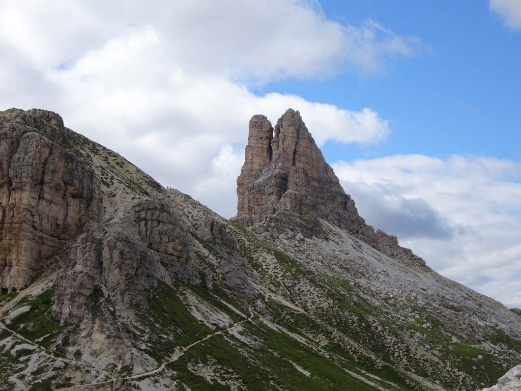 View from the "tre cime hut"