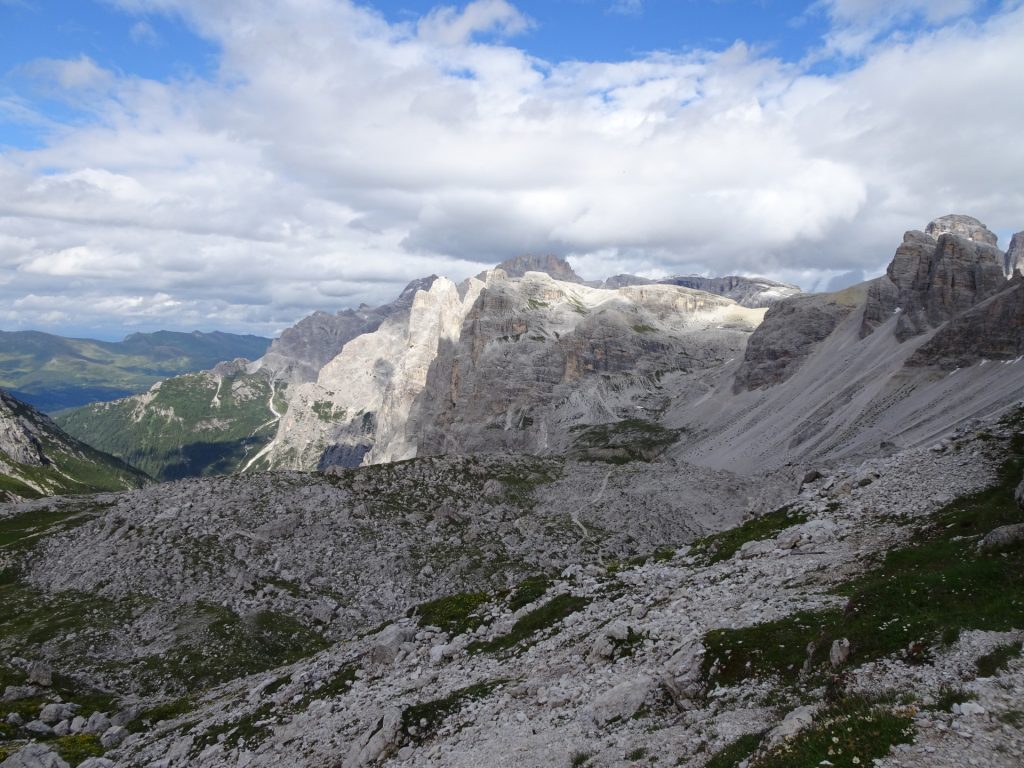 View from the trail towards "Paternkofel"