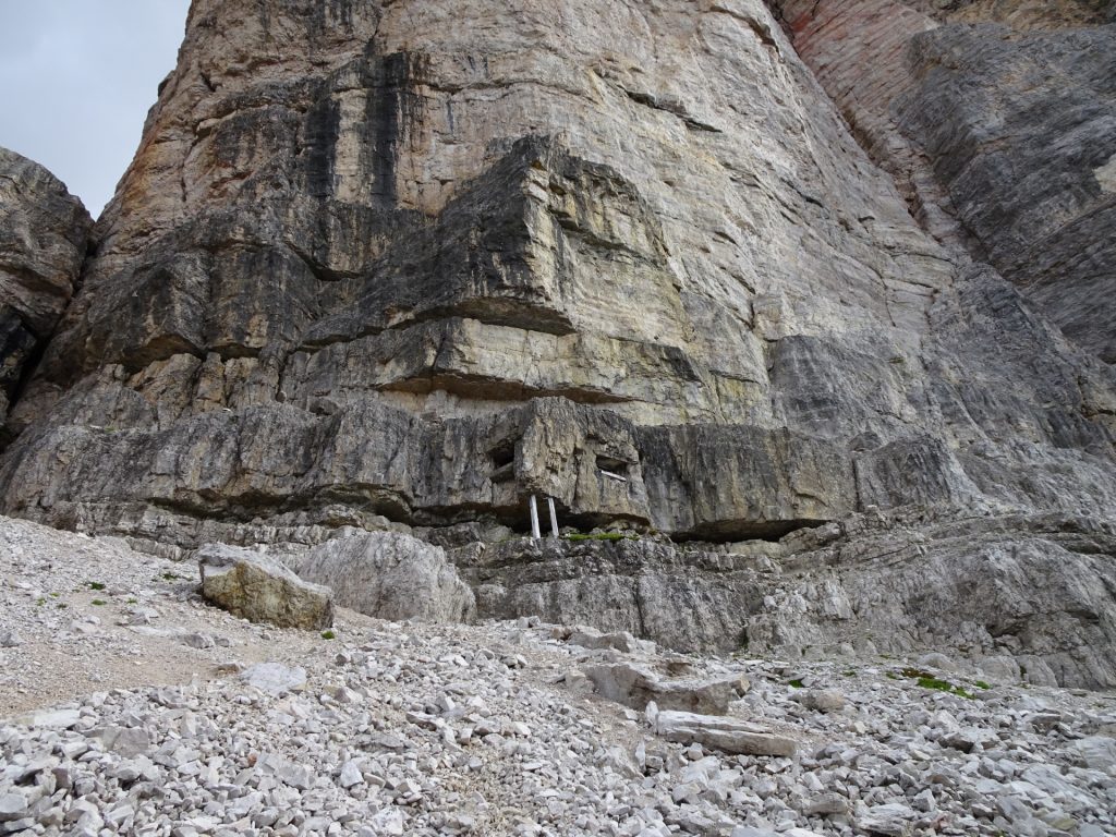 At the first of the "tre cime"