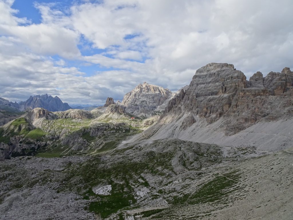 View back from the "tre cime"