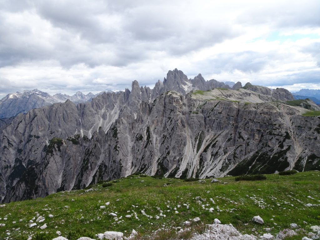 Amazing scenery seen from the trail back to the parking