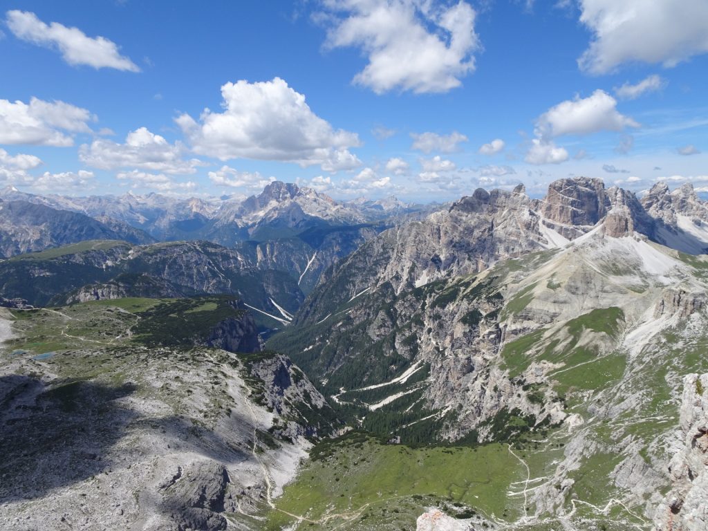 View from the top of "Paternkofel"
