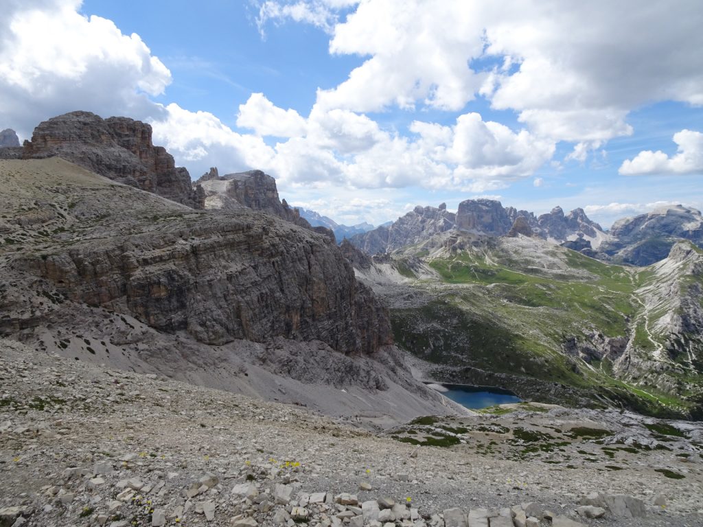 Amazing landscape seen from "Sentiero delle Forcelle"