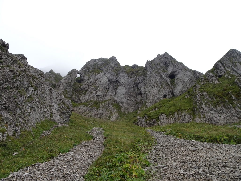 View from the trail towards "Eisenerzer Reichenstein"