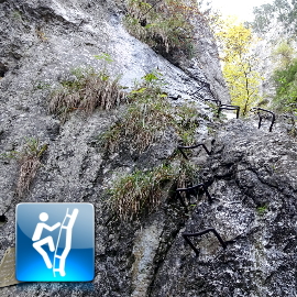 Via Ferrata: “Hohe Wand Kleine & Große Klause (A/B) to Neue Welt Blick”