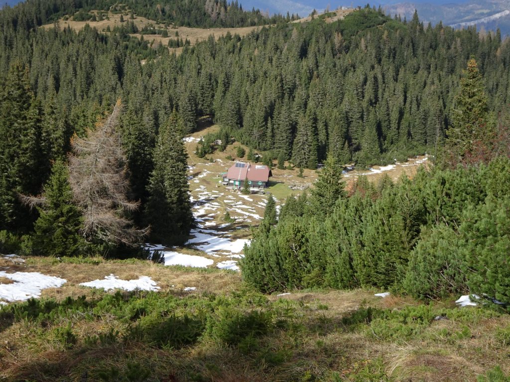 The "Gloggnizer Hütte" (closed)