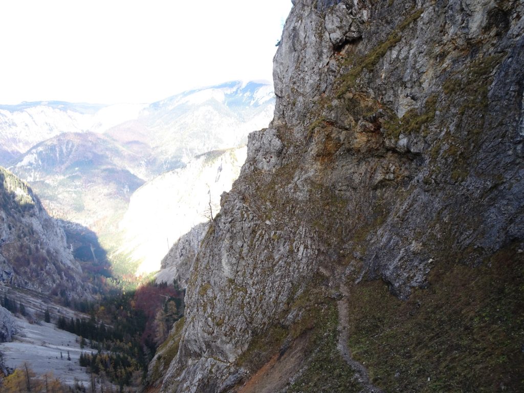 The "Gustav-Jahn-Steig" via ferrata