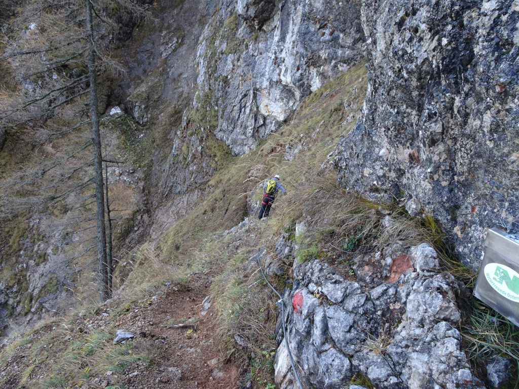 Robert on the "Gustav-Jahn-Steig"