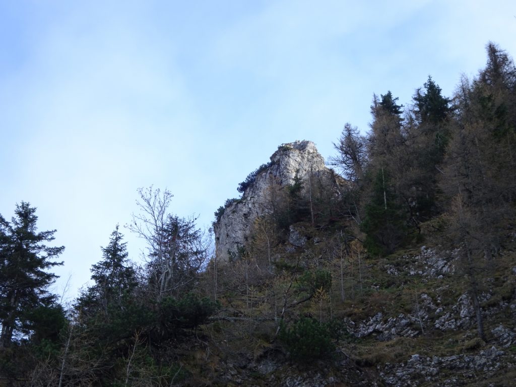 The "Höllentalaussicht" (viewing platform at the end of "AV-Steig")