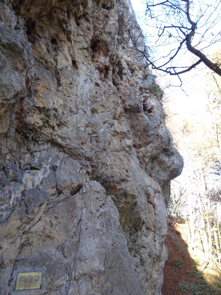 The "Währingersteig" via ferrata (C)