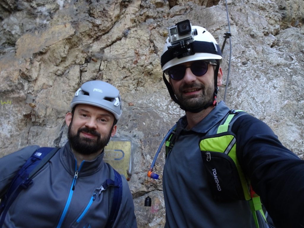 Predrag and Stefan at the begin of "Währingersteig"