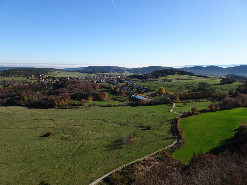 View from the end of "Währingersteig"