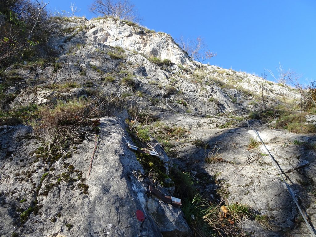 The "Ganghofersteig" via ferrata (C/D)