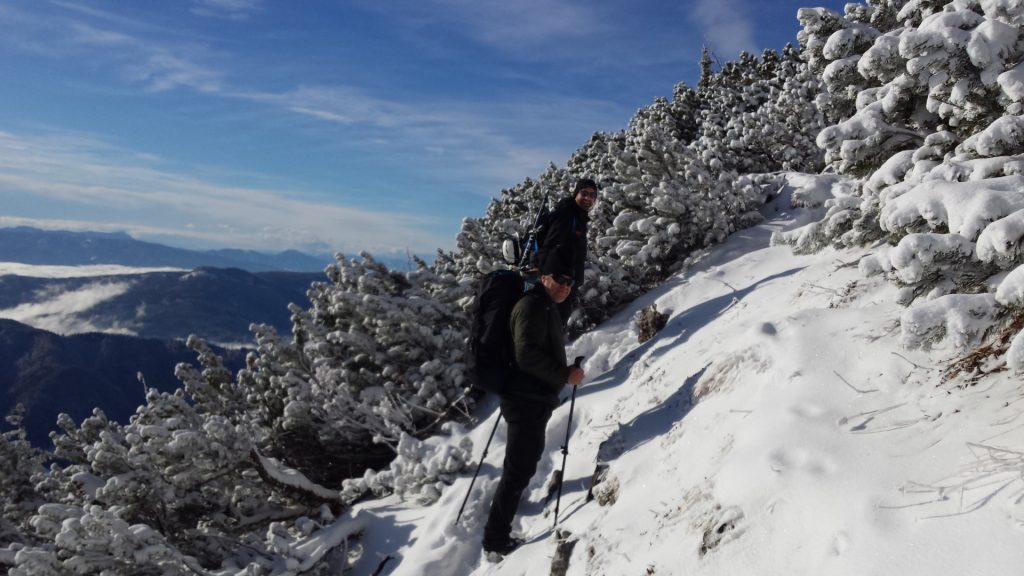 Stefan and Robert towards "Reißtalersteig"