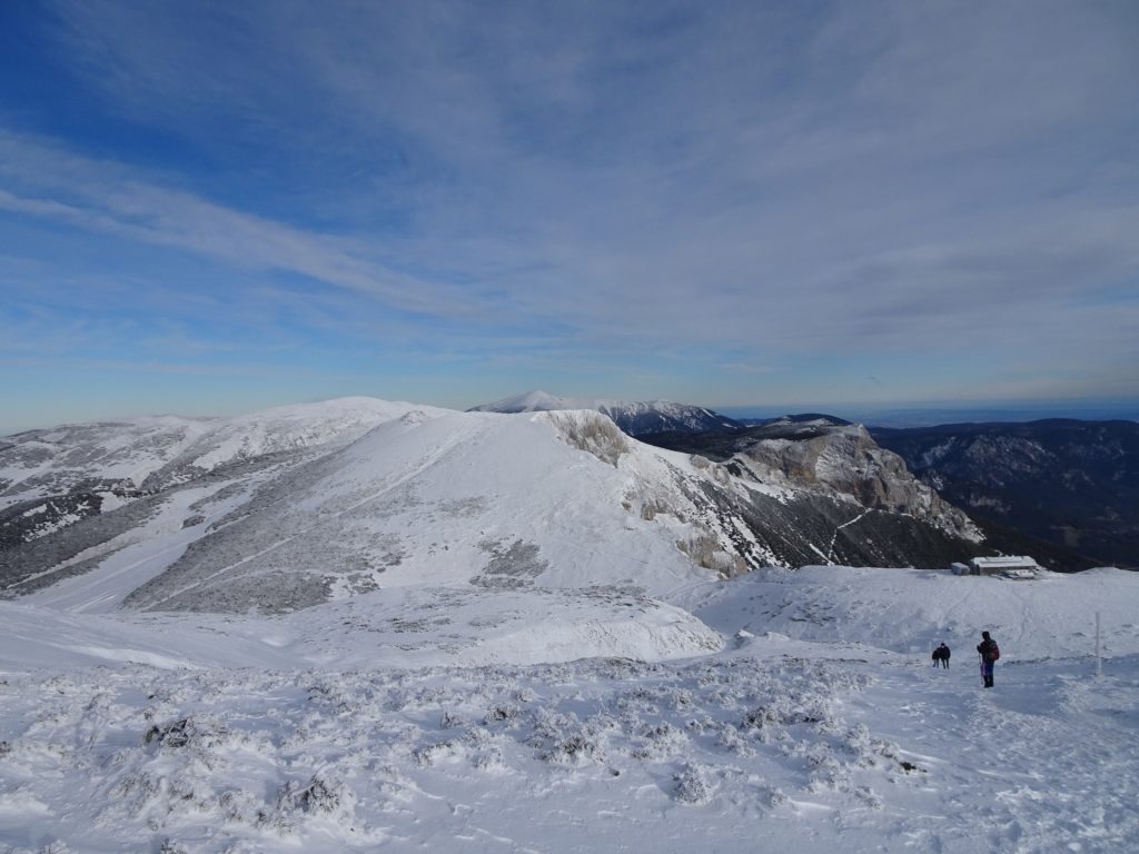 Descending towards "Karl-Ludwig-Haus"