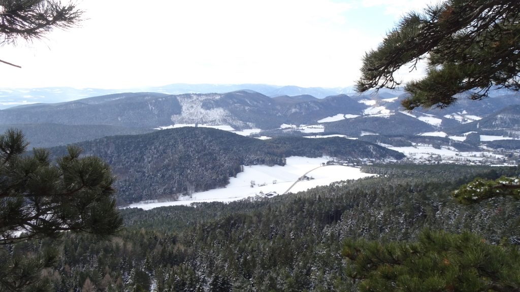 View from the "Wagnersteig" (A)