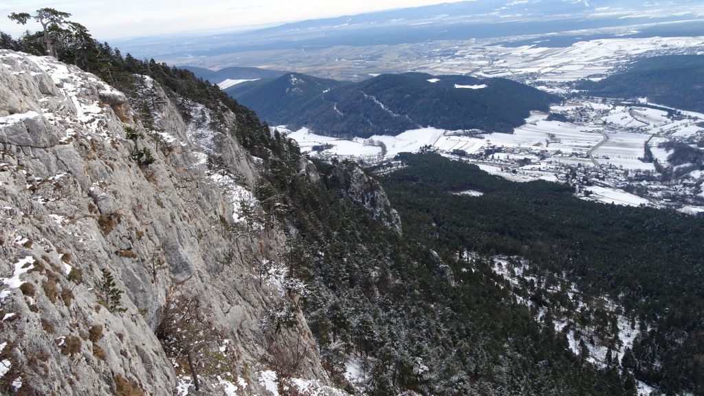 View back to "Wagnersteig" (A)