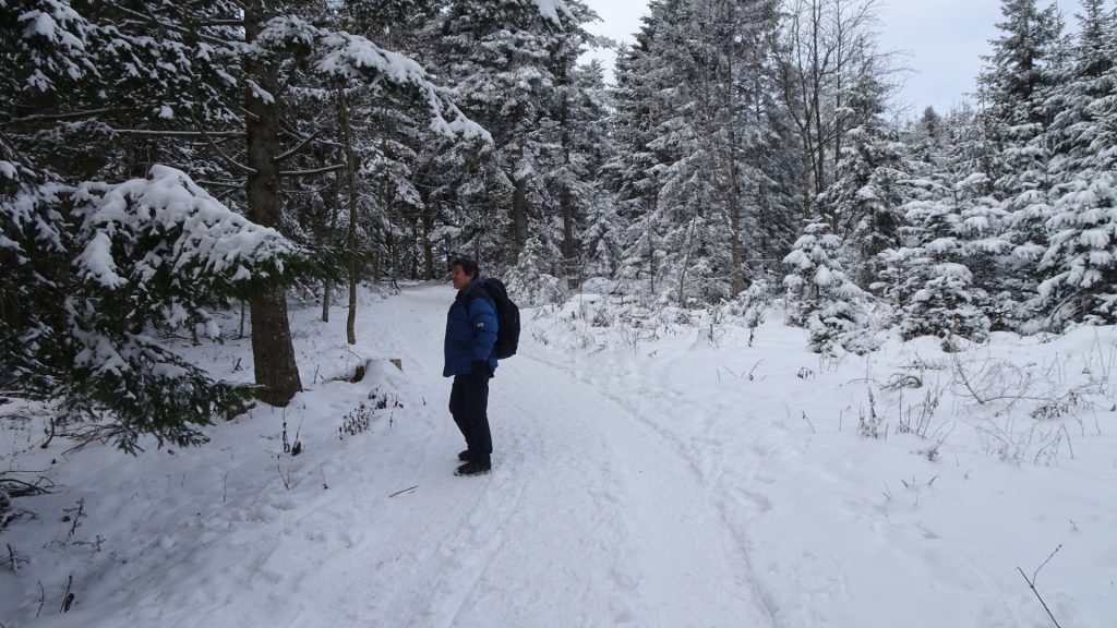 Robert on the road towards "Plackles"