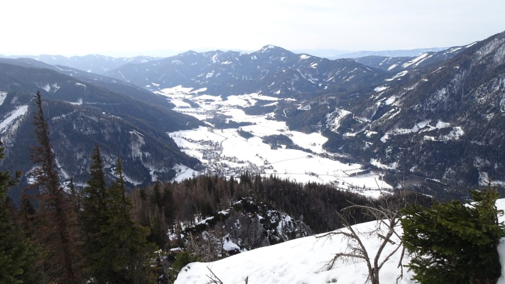 View into the valley