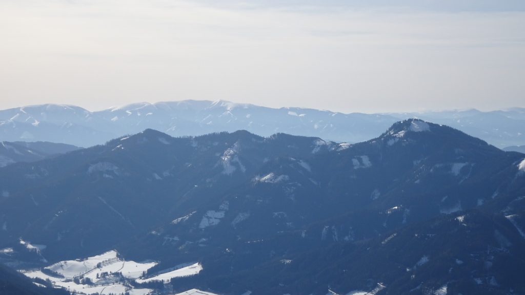 View from the Messnerin plateau