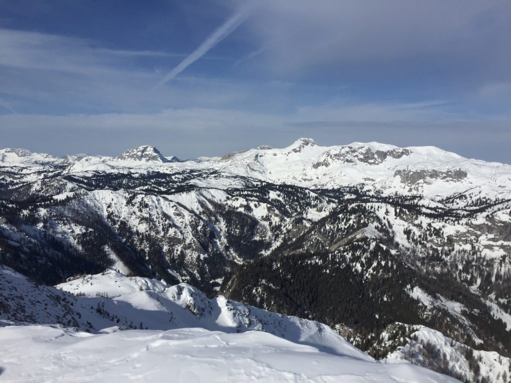 View from Messnerin peak