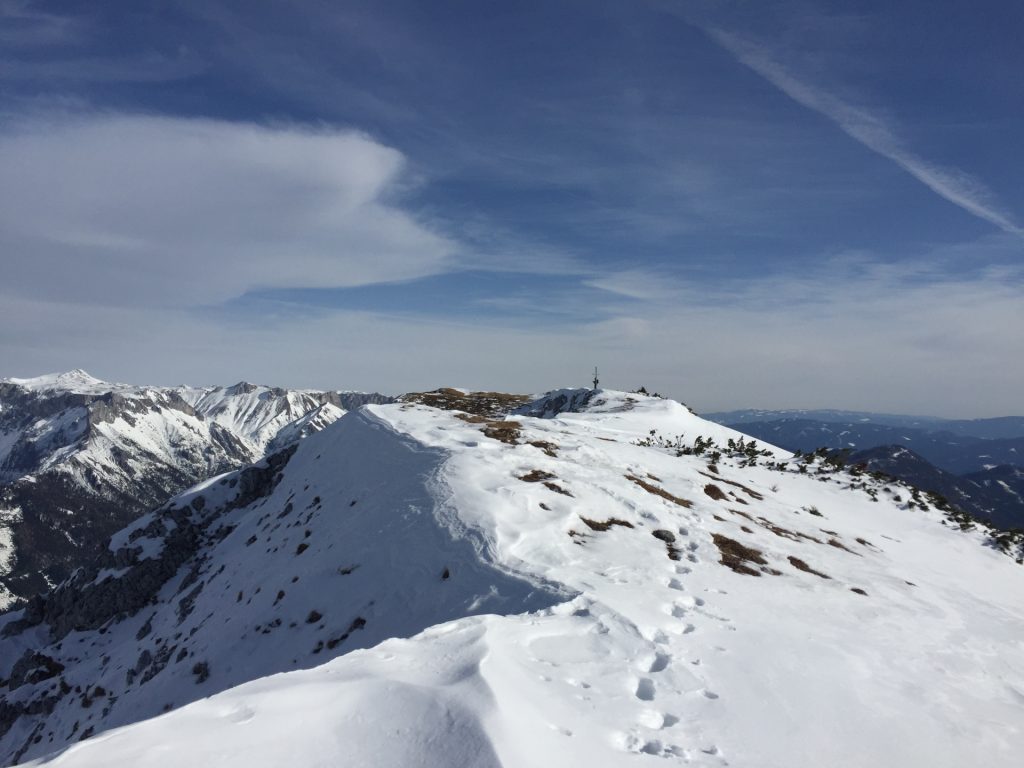 At the Messnerin peak