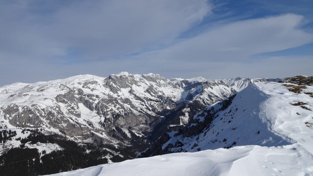 View from Messnerin peak