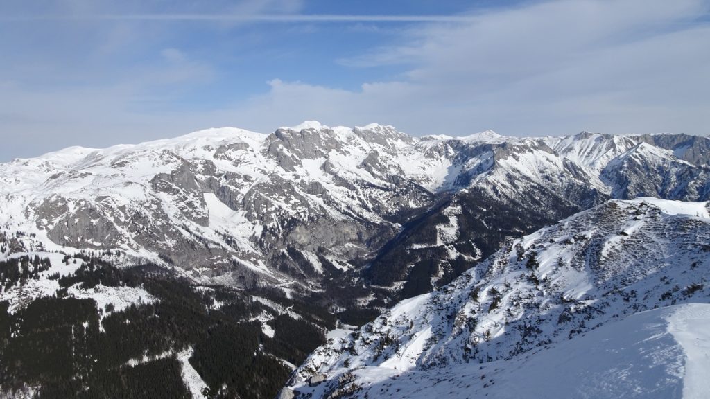 View from Messnerin peak