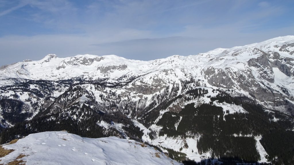 View from Messnerin peak