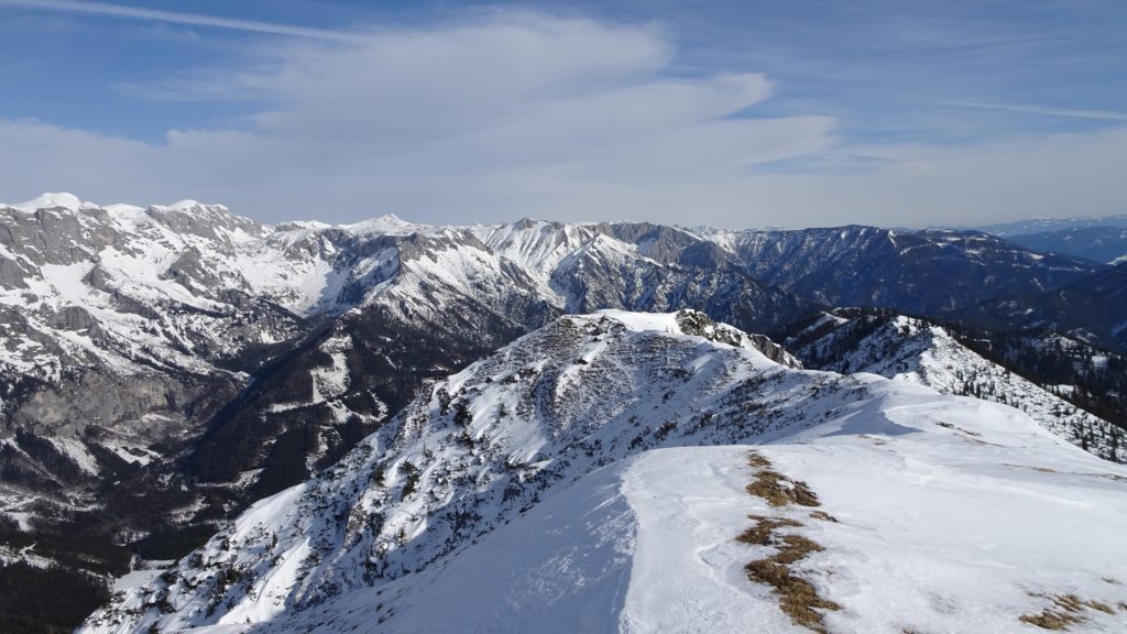 View from Messnerin peak