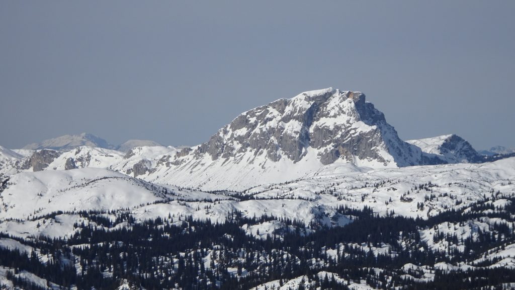 The "Brandstein" seen from Messnerin