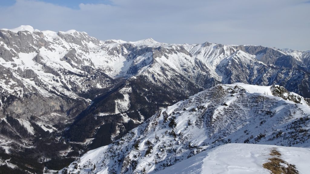 The "Hochschwab" seen from Messnerin