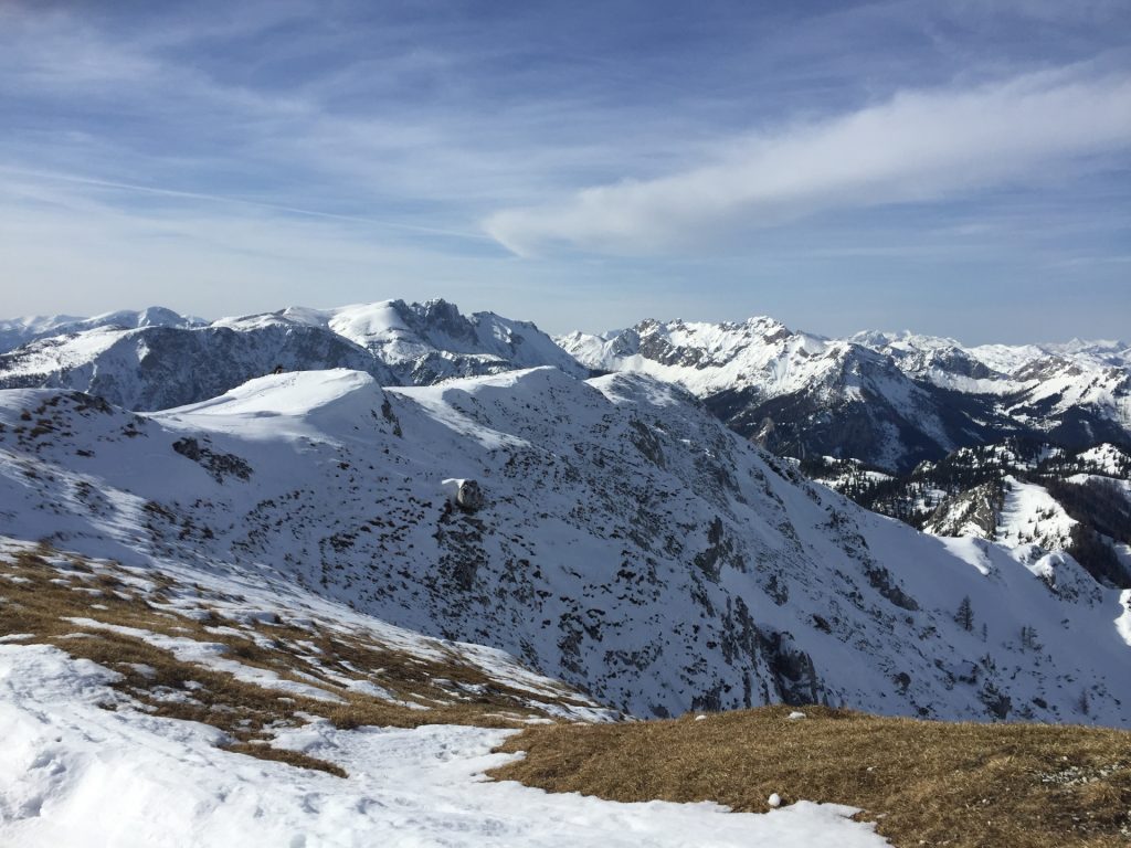 View from Messnerin peak