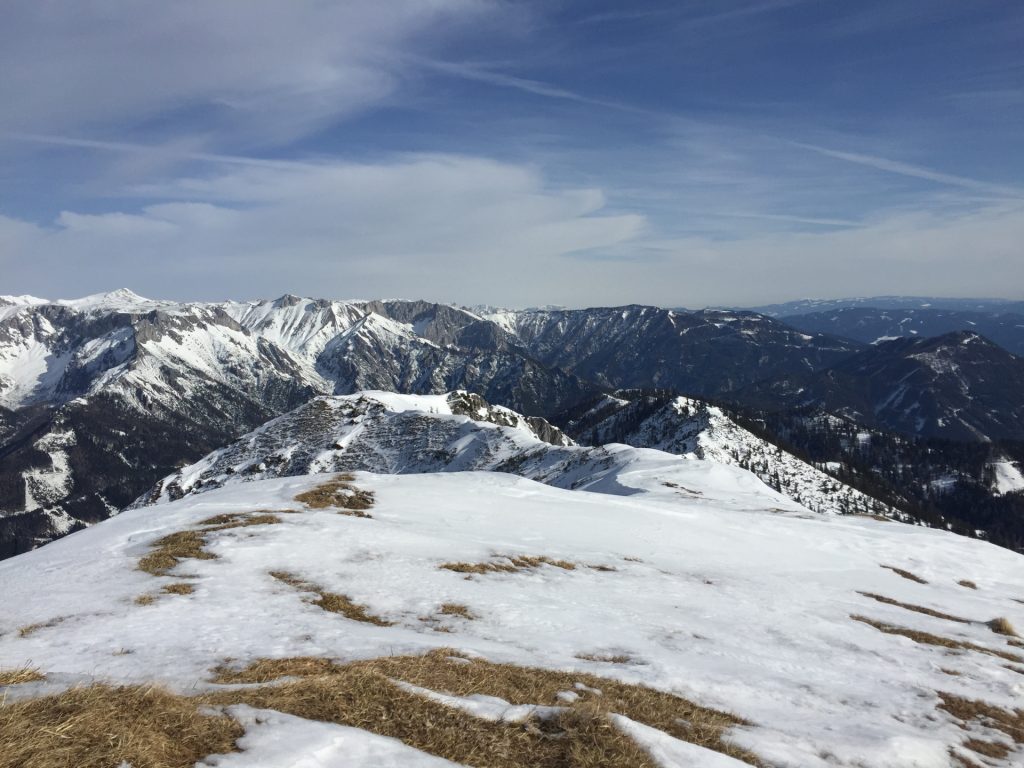 View from Messnerin peak