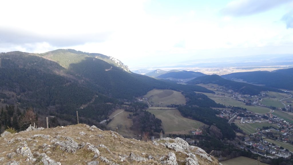 View back from the "Gelände"