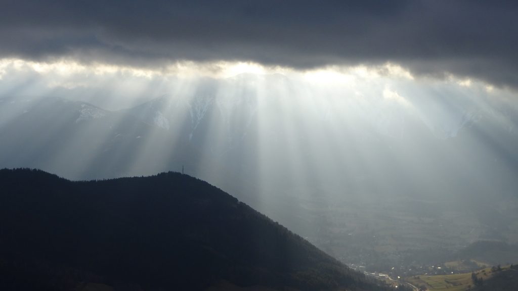Impressive view towards "Rax/Schneeberg"