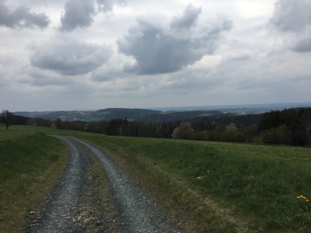 On the trail towards "Grodnau"
