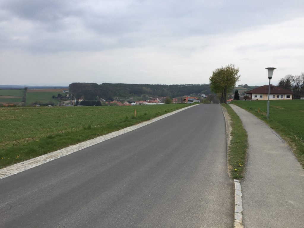 Back in "Sulzriegel" towards the castle of "Jormannsdorf"