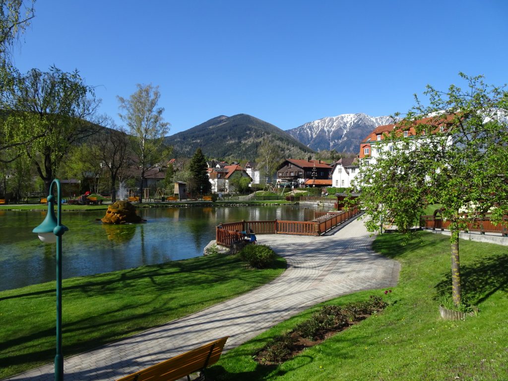 At the small lake in Puchberg (starting point)