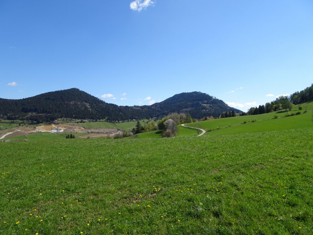 View towards "Gelände"