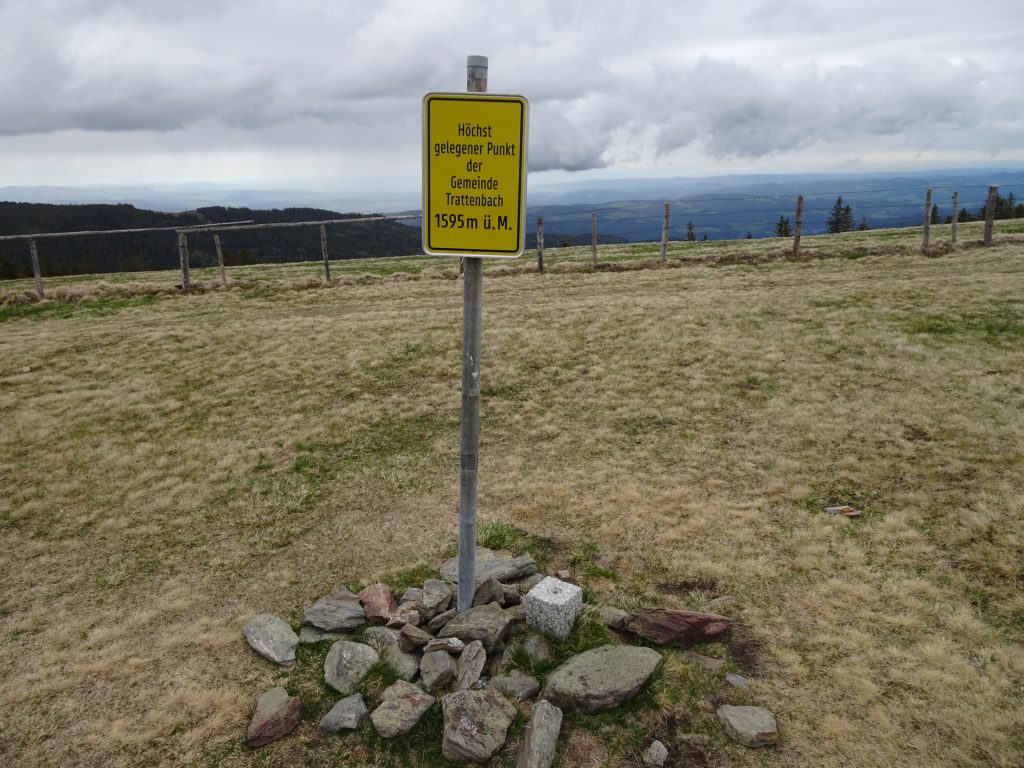 "Arabichl&quot, the highest point of "Trattenbach"